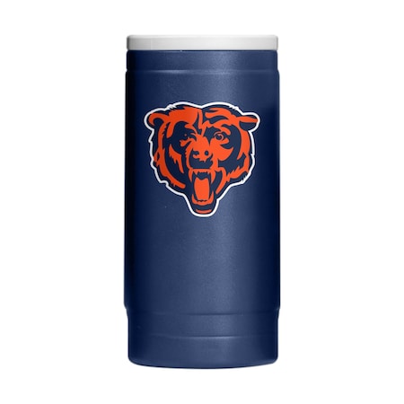 Logo Brands Chicago Bears Flipside Powder Coat Slim Can Coolie 606-S12PC-34